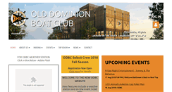 Desktop Screenshot of olddominionboatclub.com
