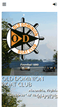 Mobile Screenshot of olddominionboatclub.com